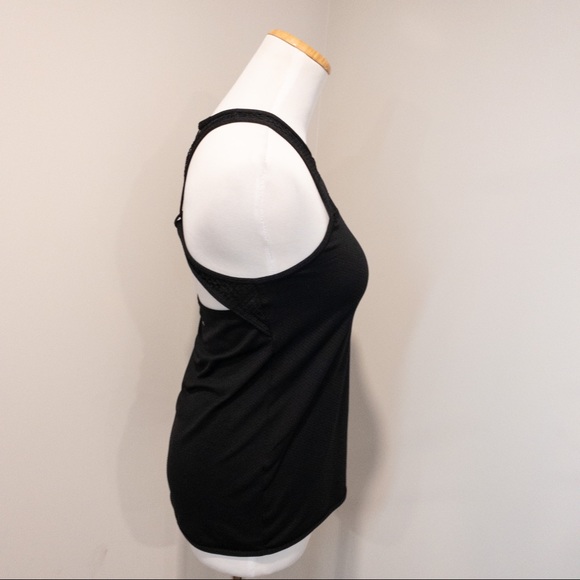Lorna Jane Black Sharp Excel Tank Top - Size Medium - Picture 4 of 7